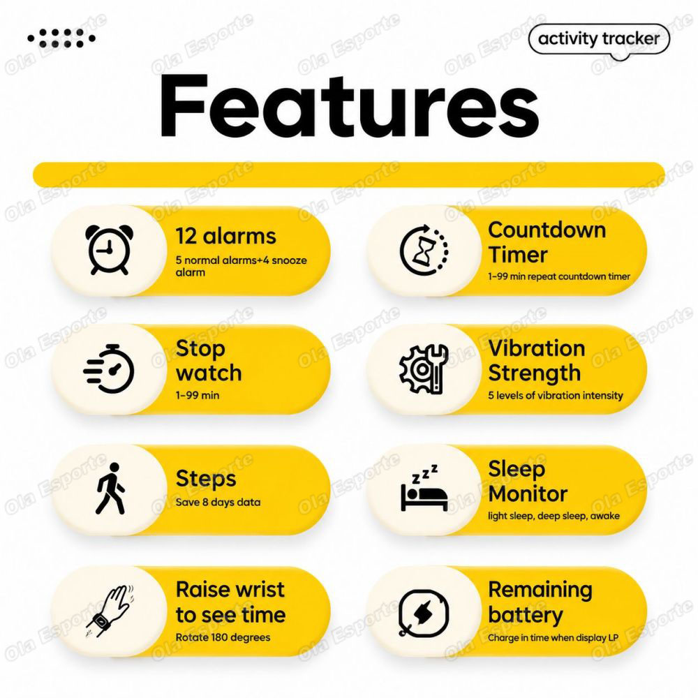 LED Digital Smart Watch Waterp - Health Wellness Bracelet 评论和价格