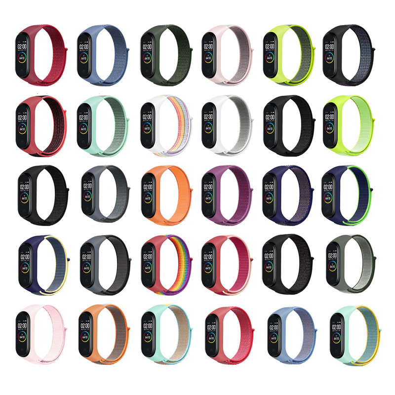 Nylon Bracelet for Mi Band 8 9 - Health Wellness Bracelet 评论和价格