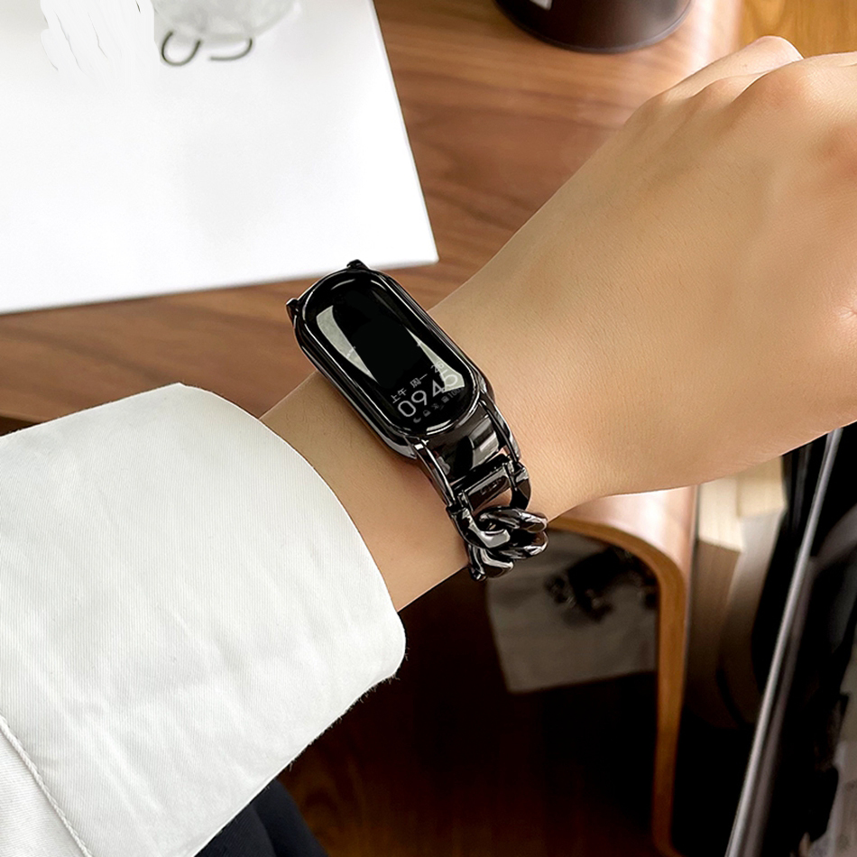Metal Strap For Xiaomi Mi Band - Health Wellness Bracelet 评论和价格